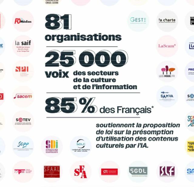Visuel du communiqué en soutien à la proposition de loi 