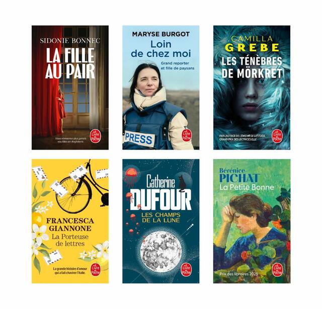 Lauréats PRIX DES LECTEURS CHOIX DES LIBRAIRES Livre de poche 2026