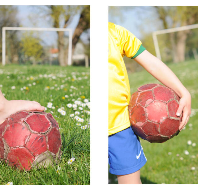Le joueur de foot