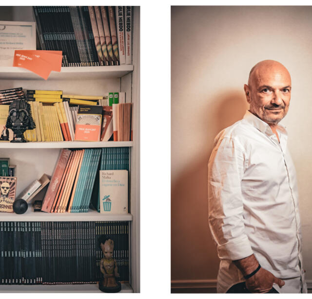 Richard Malka dans son bureau01