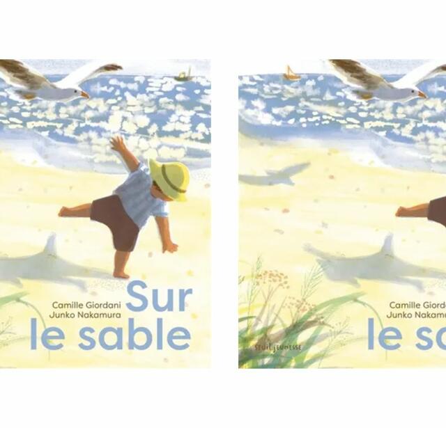 Camille Giordani et Junko Nakamura, Sur le sable