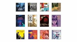 Une partie de la première sélection du prix BD Fnac / France Inter 2026