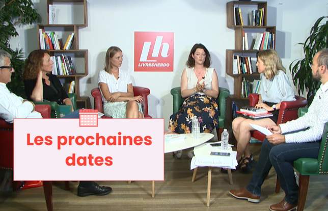 Prochaines dates de webinaires Livres Hebdo