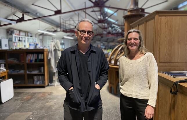 Eli Commins et Axelle Roze, coproducteurs du festival Atlantide