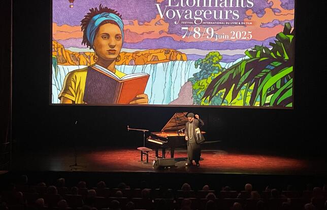 Le pianiste brésilien Amaro Freitas à Etonnants voyageurs 2025