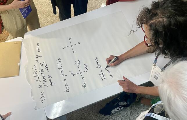 Atelier « comment organiser un débat en bibliothèque » organisé par le congrès de l’ABF le 11 juin 2025.