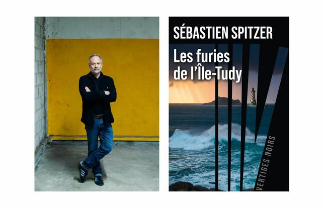 Sébastien Spitzer auteur du thriller : Les furies de L'île-Tudy premier roman de la collection « Vertiges noirs »