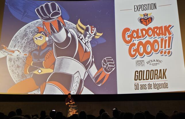 Une exposition pour les 50 ans de Goldorak