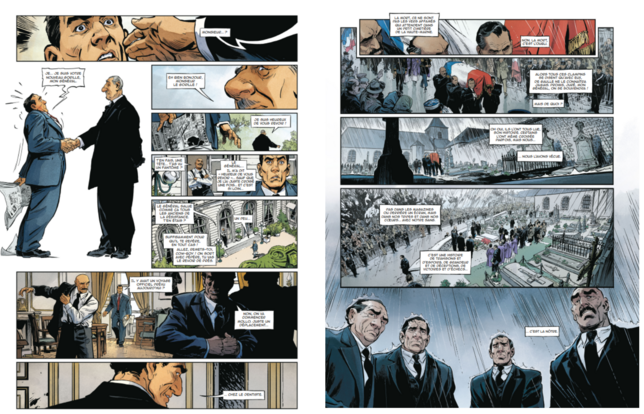 "Les gorilles du général" planches
