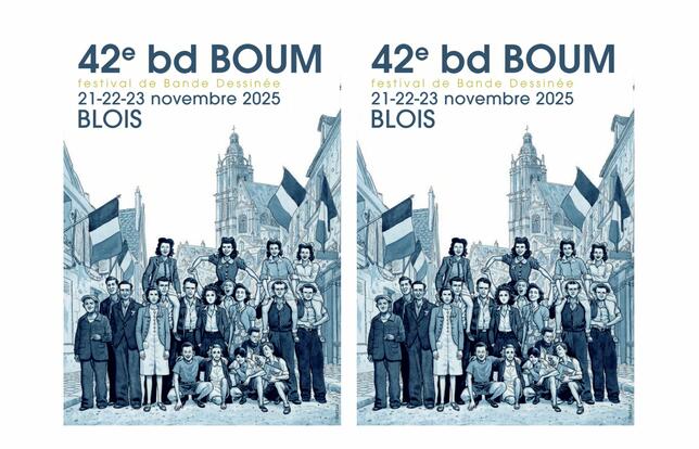 La 42ᵉ édition du festival BD Boum se tiendra à Blois du 21 au 23 novembre 2025