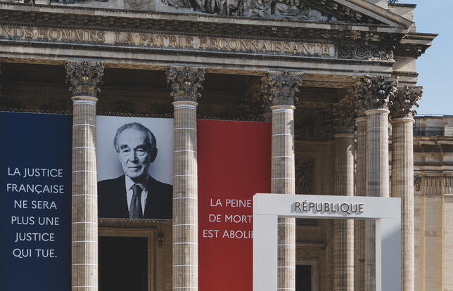 Robert Badinter entre au Panthéon le 9 octobre 2025