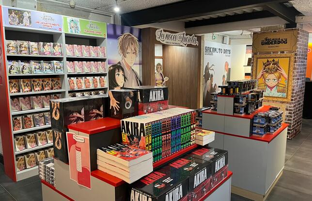 Pop-up store Glénat