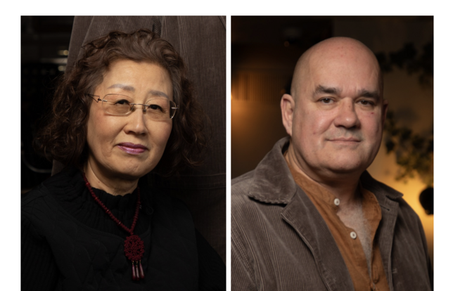 Lim Yeong-Hee et Pierre Bisiou, traducteurs du coréen