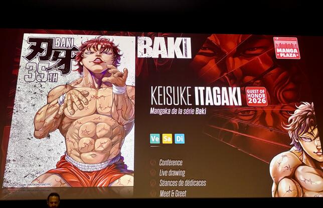 Conférence de presse Japna Expo 2026, Keisuke Itagaki