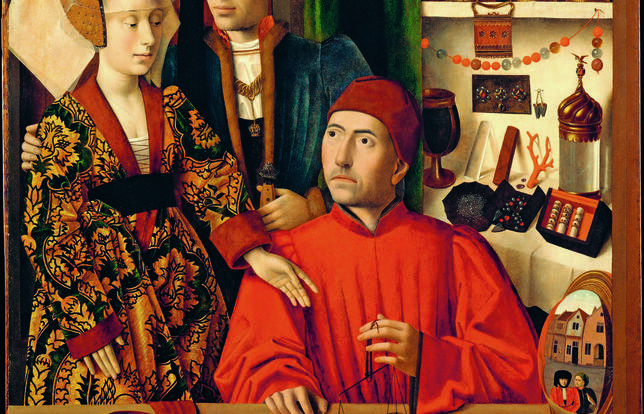 Petrus Christus, Un orfèvre dans son atelier