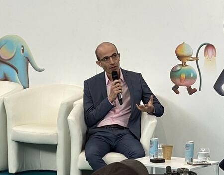 Yuval Noah Harari à Bologne, 23 mars 2022