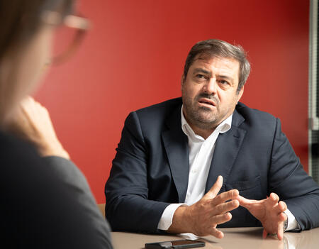 Enrique Martinez, président directeur général du groupe Fnac Darty