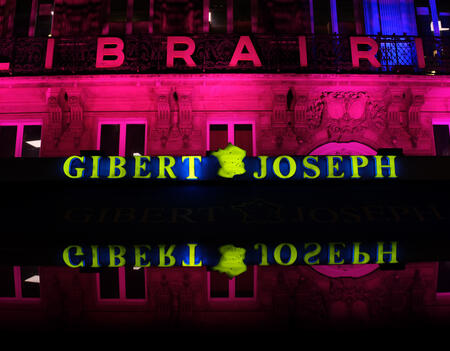 La librairie Gibert Joseph, à Paris