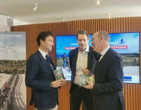 (de gauche à droite) Philippe Orain, Jean-Philippe Gold et Daniel Fasquelle 