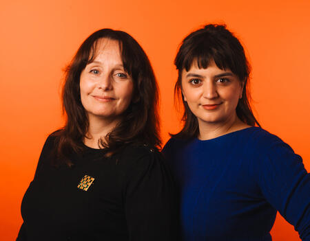 Karine Lanini et Victoire Tuaillon