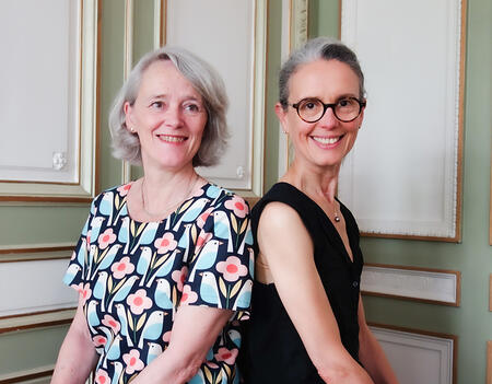 Laurence Faron et Cécile Térouanne
