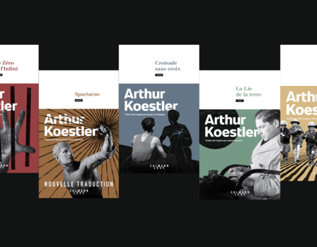 Couvertures des rééditions d'Arthur Koestler