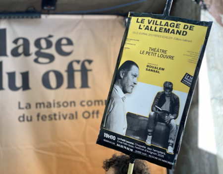 Affiche spectacle Avignon