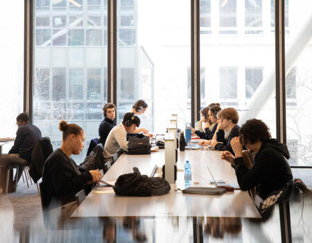 Des lecteurs à la BPI