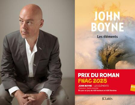 John Boyne, Les Éléments, lauréat du prix Roman Fnac 2025 
