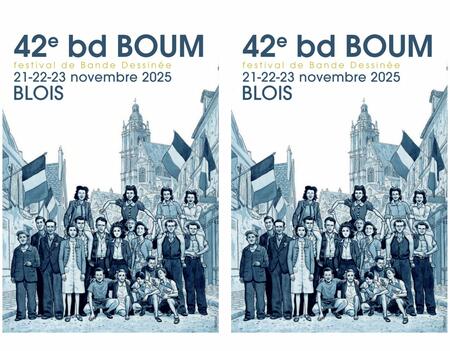 La 42ᵉ édition du festival BD Boum se tiendra à Blois du 21 au 23 novembre 2025