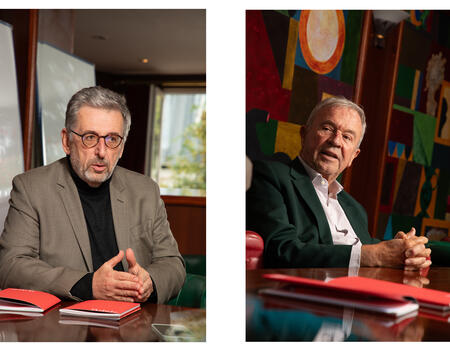 Didier Grevel et Antoine Gallimard