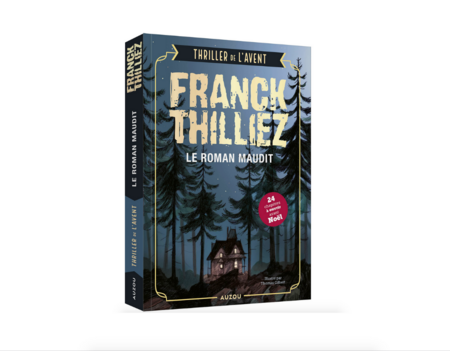 Couverture du "Roman maudit" de Franck Thilliez (Auzou)
