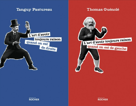 Couvertures de la nouvelle collection des Éditions du Rocher : « L’Art d’avoir toujours raison…sur tout! »