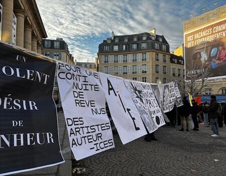 Manifestation d'auteurs