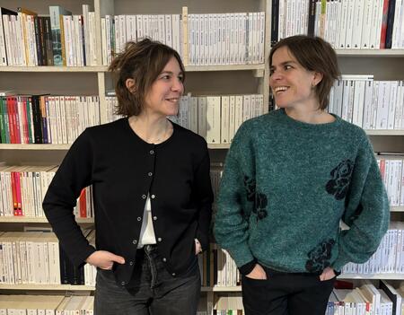 Alice Kneusé et Elsa Pierrot