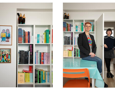 Valérie Cussagnet et Rozenn Samson