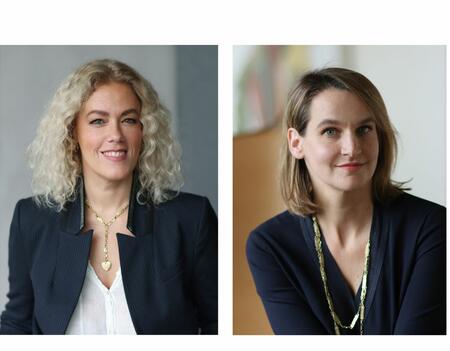 Debora Kahn-Sriber et Karine Bailly de Robien 