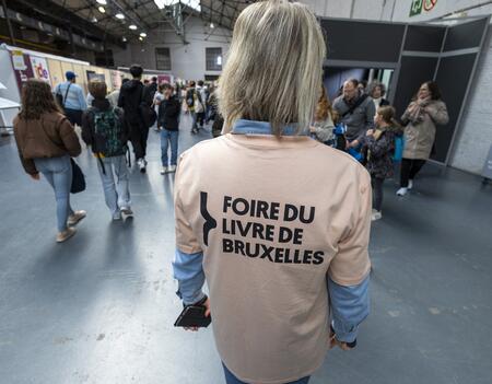 Dans les allées de la Foire du livre de Bruxelles, en 2024