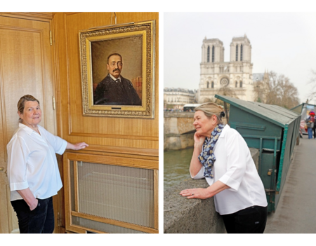 Françoise Kerymer, arrière-petite-fille de Joseph Gibert, raconte l'histoire des librairies Gibert