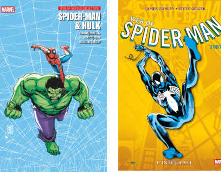 Web of Spider-Man : l'intégrale. 1987, James Owsley, David Michelinie et Jim Shooter; Web of Heroes, Spider-Man & Hulk, Conway Romita Mantlo Byrne Michelinie Bagley