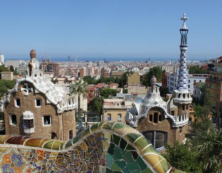 Vue de Barcelone 