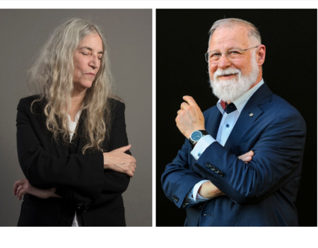 Patti Smith et Alberto Manguel