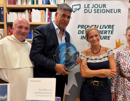 « L'homme qui lisait des livres », de Rachid Benzine (Julliard), lauréat du prix du Livre de la liberté intérieure 2026.