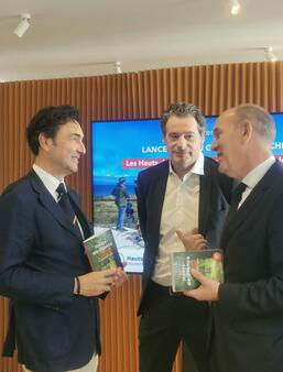 (de gauche à droite) Philippe Orain, Jean-Philippe Gold et Daniel Fasquelle 
