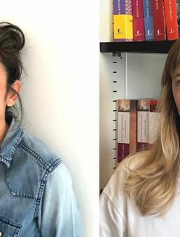 Aurélie Ouazan et Lisa Labbe