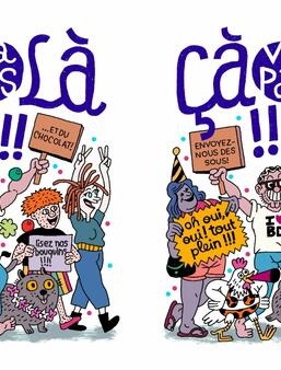Dessin de l'opération çà va pas là