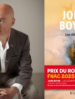 John Boyne, Les Éléments, lauréat du prix Roman Fnac 2025 