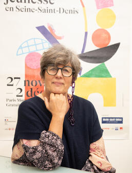 Sylvie Vassallo, directrice du Salon du livre et de la presse jeunesse de Montreuil