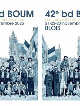 La 42ᵉ édition du festival BD Boum se tiendra à Blois du 21 au 23 novembre 2025