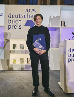 Dorothee Elmiger, lauréate du prix du livre allemand 2025